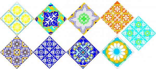 Adesivo Azulejos VinTage