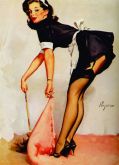 Adesivo Poster Pinup-girls 01