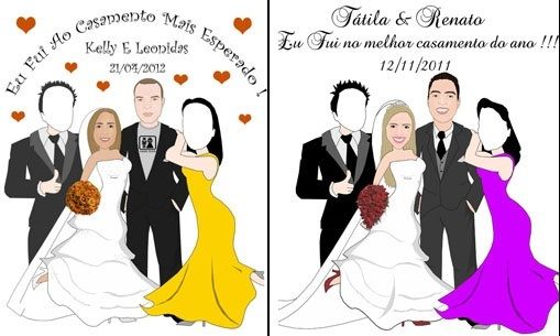 Banner Divertido Casamento 01